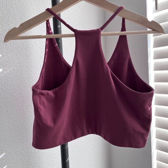 Girlfriend Collective High-Neck Racerback Crop Tank – Size L - Picture 6 of 6